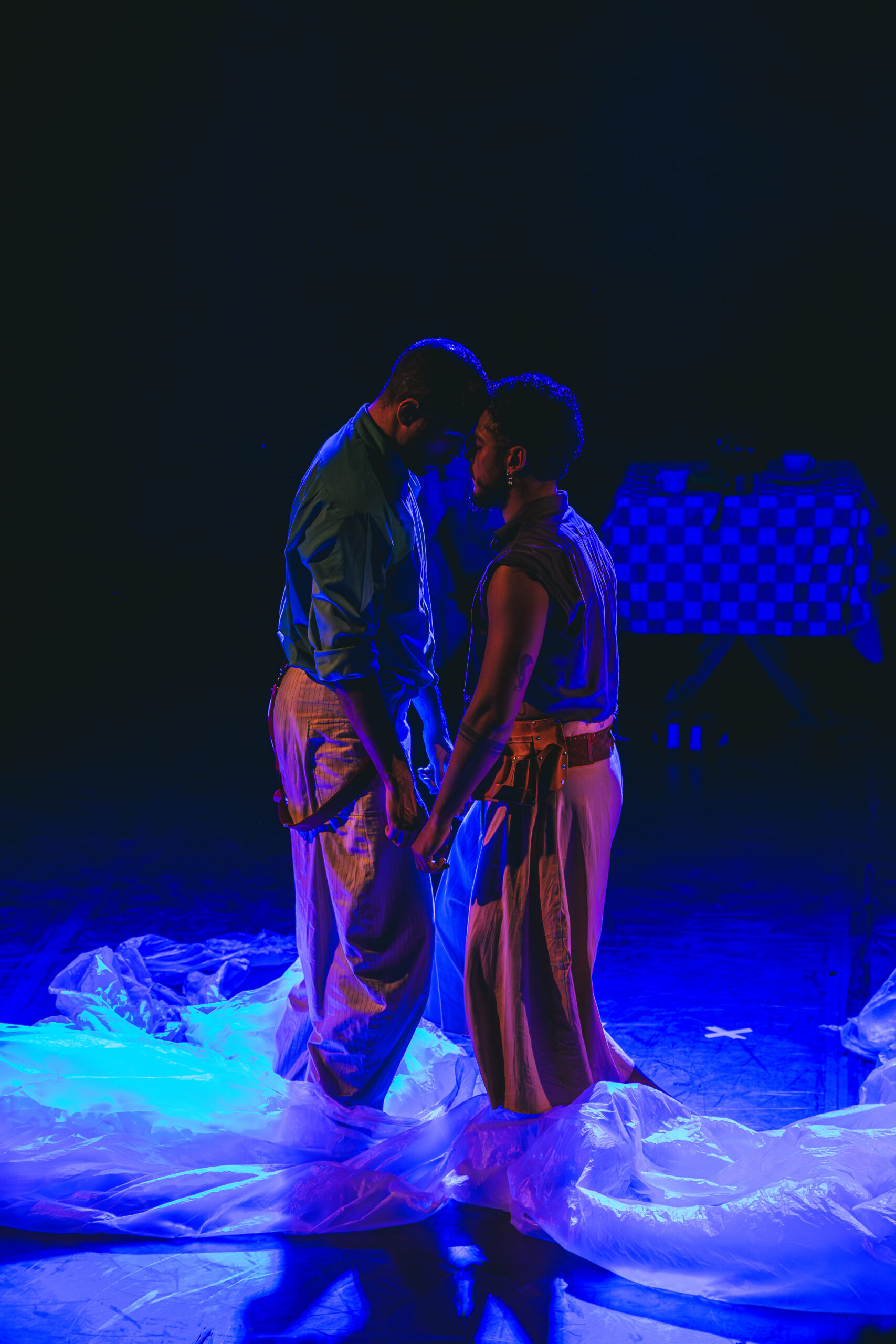 Obra "(DES)CONSERTEM os seus cor-ações" encenada no CRD em 5 de novermbro de 2025. Foto: Carlos Spinello