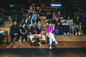 Obra "(DES)CONSERTEM os seus cor-ações" encenada no CRD em 6 de novermbro de 2025. Foto: Carlos Spinello