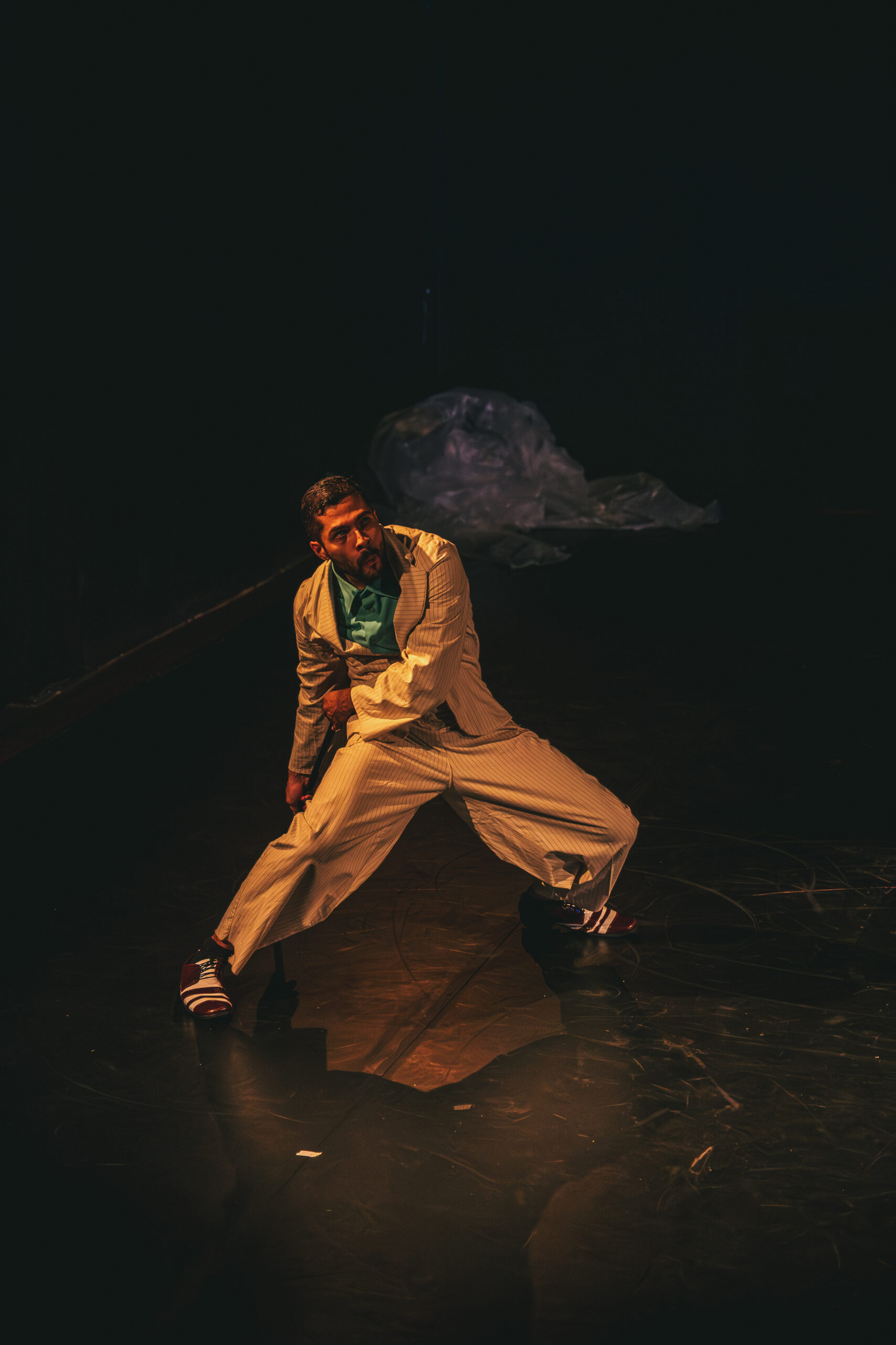 Obra "(DES)CONSERTEM os seus cor-ações" encenada no CRD em 5 de novermbro de 2025. Foto: Carlos Spinello