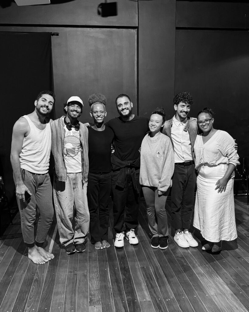 Participantes da oficina de Luca